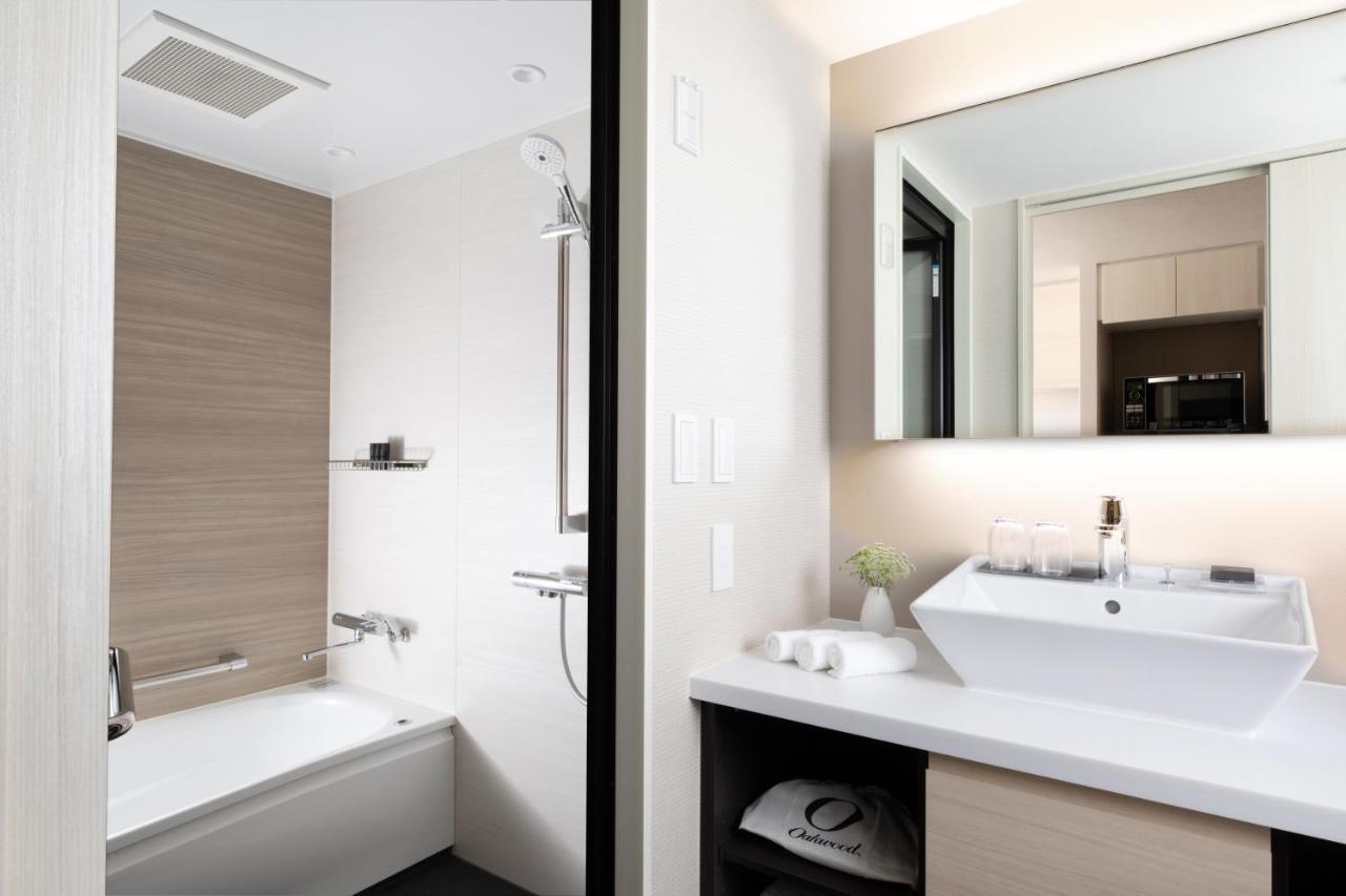 Oakwood Suites Yokohama Γιοκοχάμα Εξωτερικό φωτογραφία Bathroom
