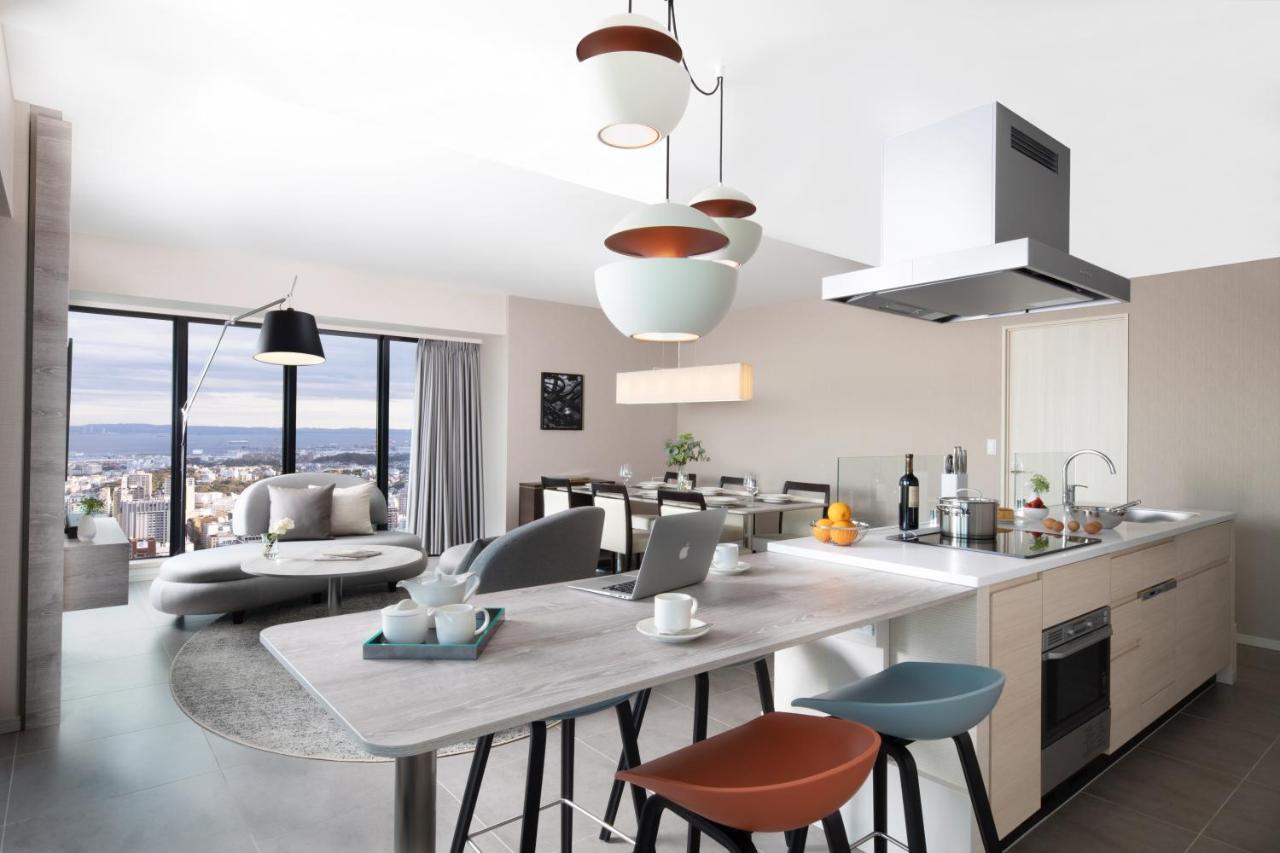 Oakwood Suites Yokohama Γιοκοχάμα Εξωτερικό φωτογραφία A modern kitchen