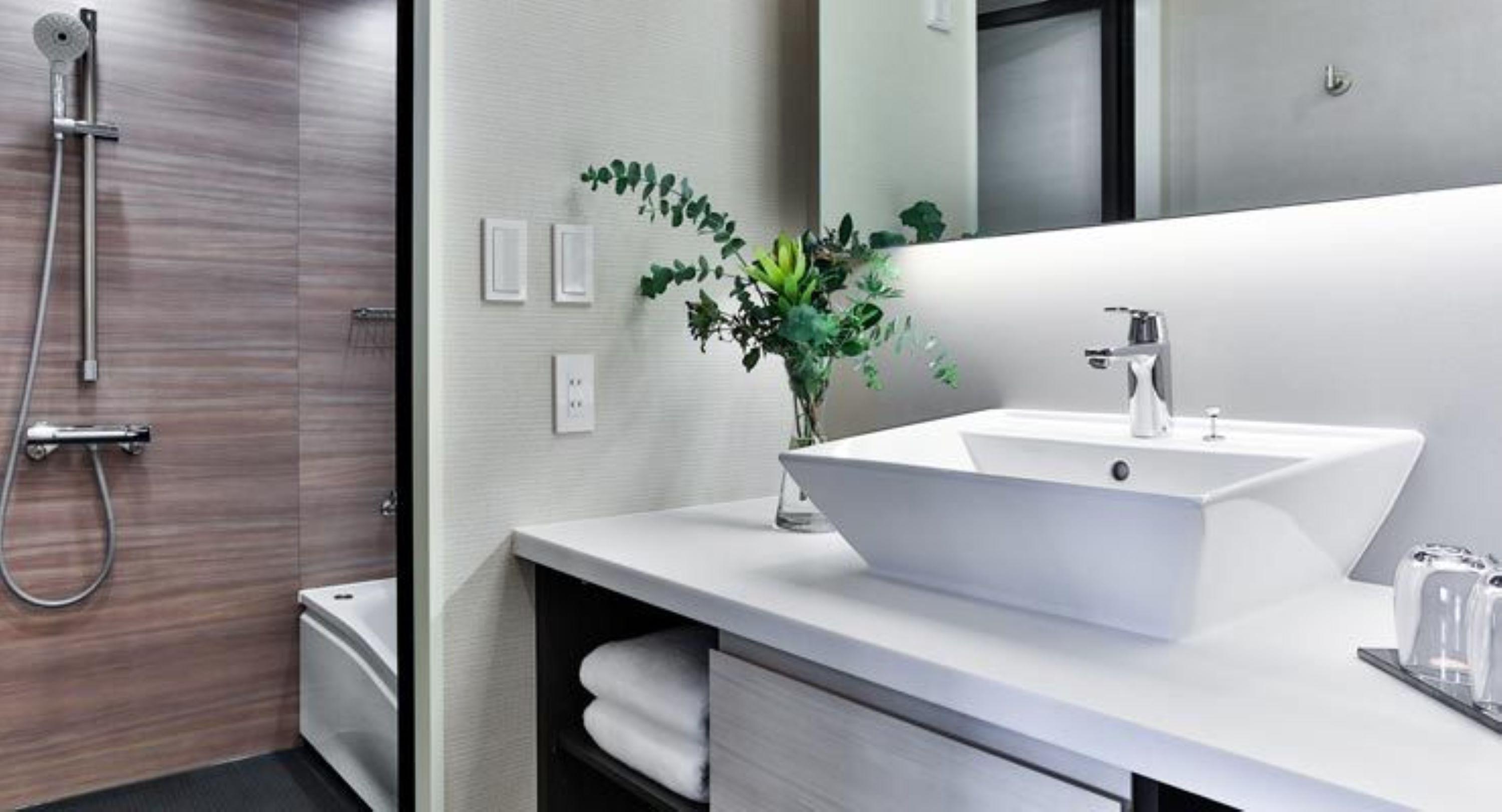 Oakwood Suites Yokohama Γιοκοχάμα Εξωτερικό φωτογραφία Bathroom