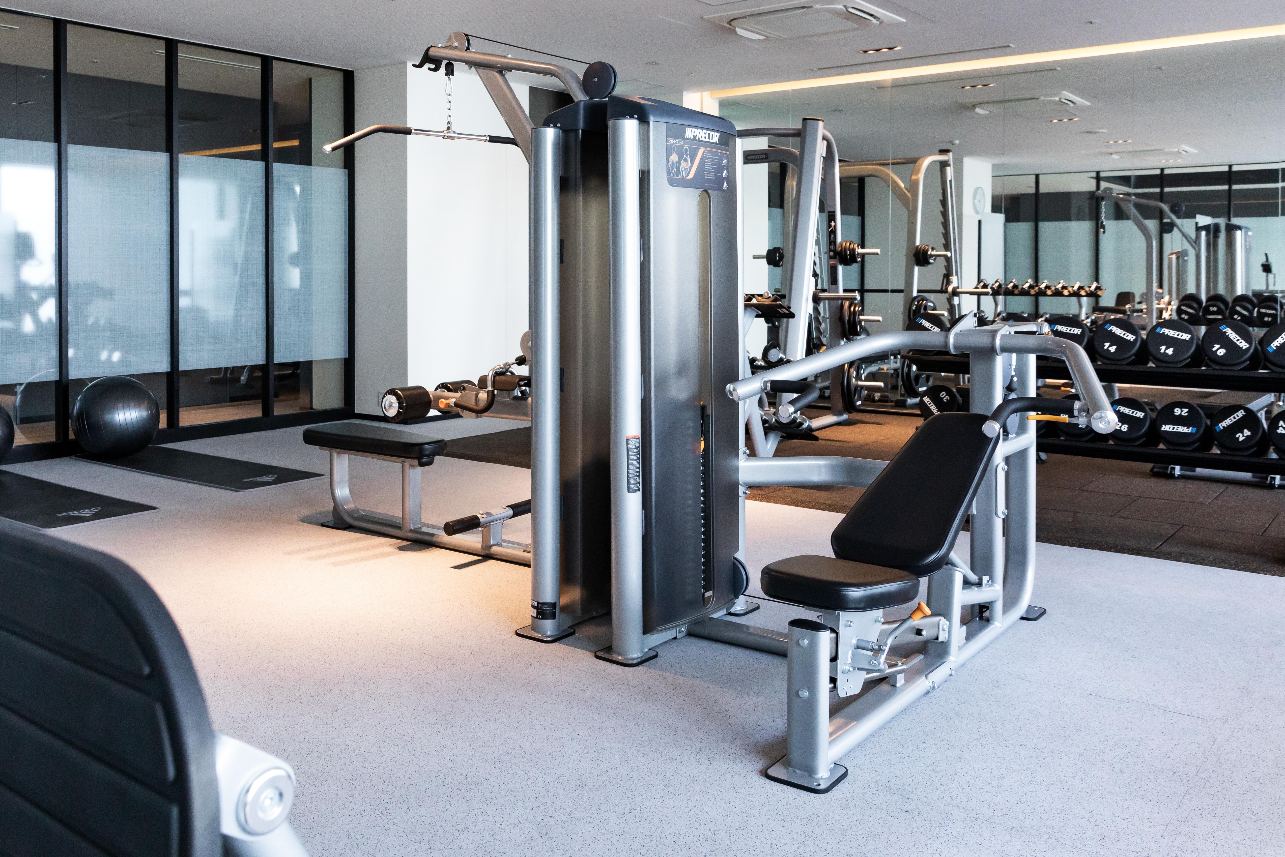 Oakwood Suites Yokohama Γιοκοχάμα Εξωτερικό φωτογραφία A gym
